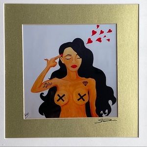 Sue Tsai art print. Approx 12x12